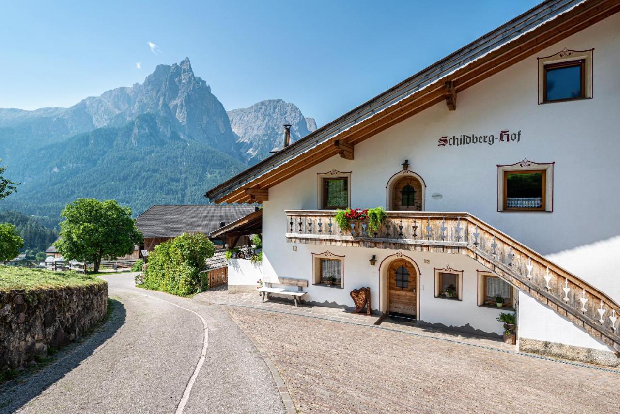 Schildberghof Santner Apartman Siusi Kültér fotó