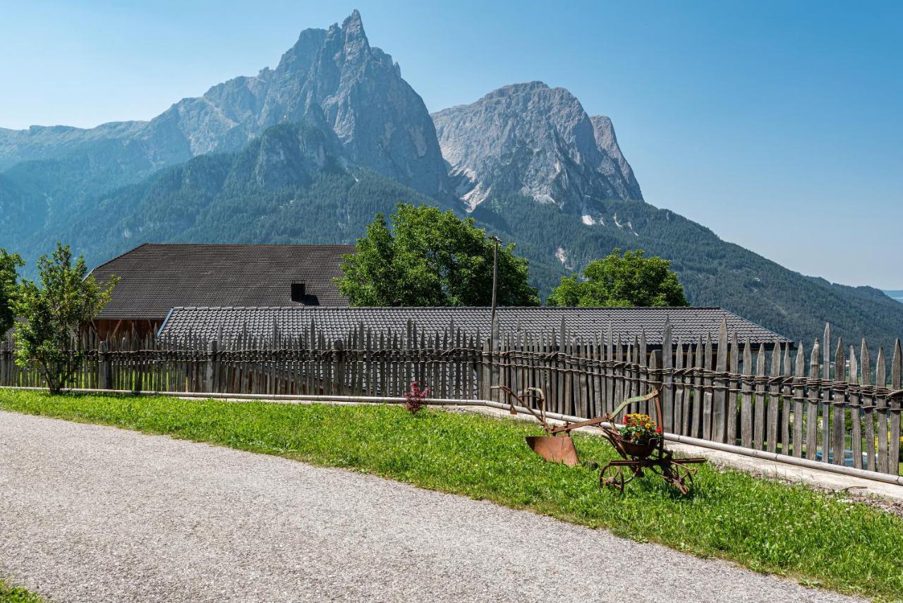 Schildberghof Santner Apartman Siusi Kültér fotó